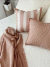 Almohadon rayas rosa