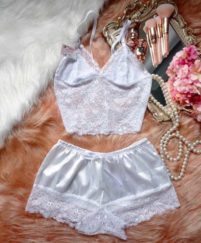 Comprar Baby doll cetim em Império moda íntima