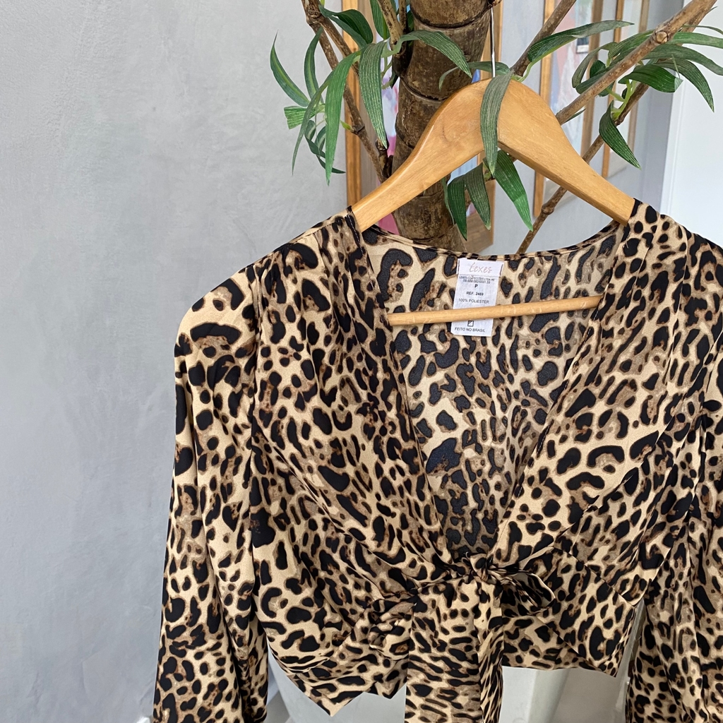 blusa print animal