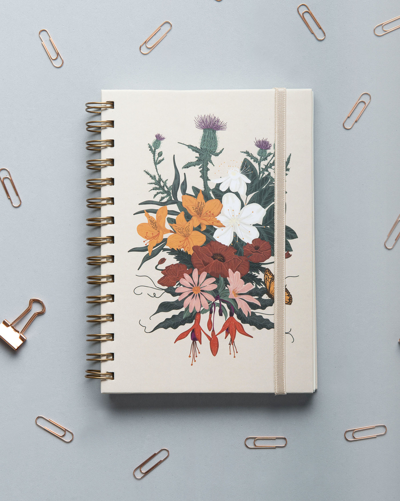Cuaderno: Flores Silvestres -