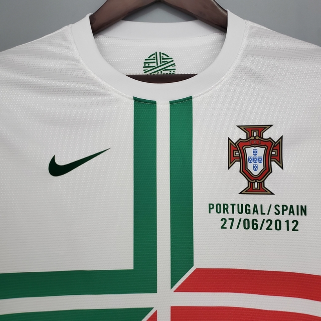Camisa Portugal Away 2012 Torcedor Nike Masculina - Branca