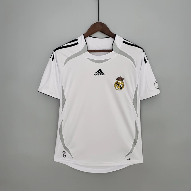 Camisa Real Madrid "Teamgeist" 21/22 Torcedor Adidas Masculina - Branca