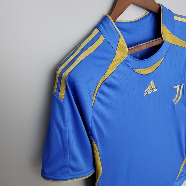 Camisa Juventus "Teamgeist" 21/22 Torcedor Adidas Masculina - Azul