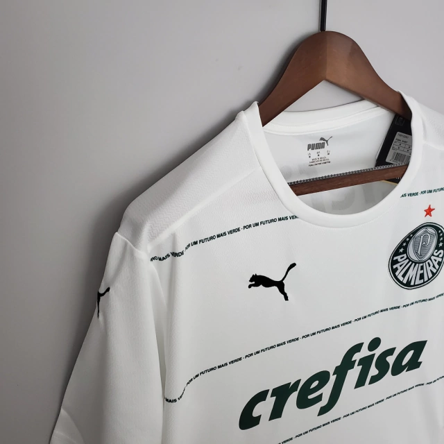 Camisa do Palmeiras Branca 2022 - Puma Torcedor Masculina