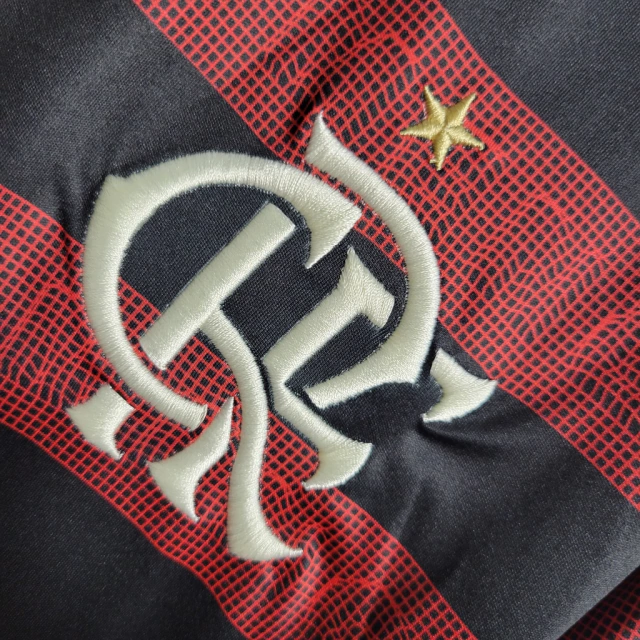 Camisa Flamengo 2019 Torcedor Adidas Masculina - Vermelho e Preto