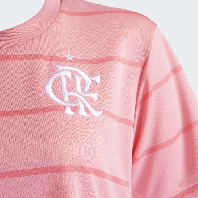 Camisa Flamengo Outubro Rosa - Feminina - Rosa