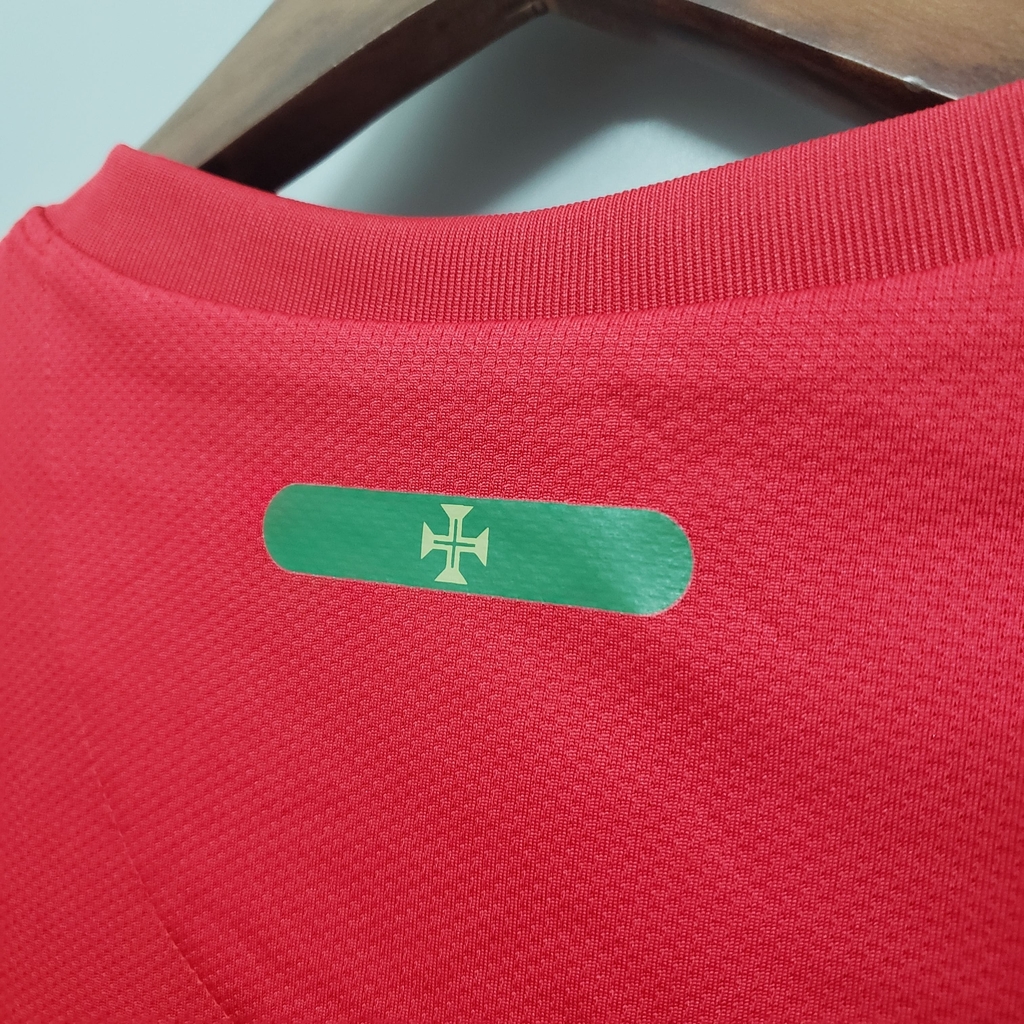 Camisa Portugal - 2010 - Masculino (Retro) - Vermelha