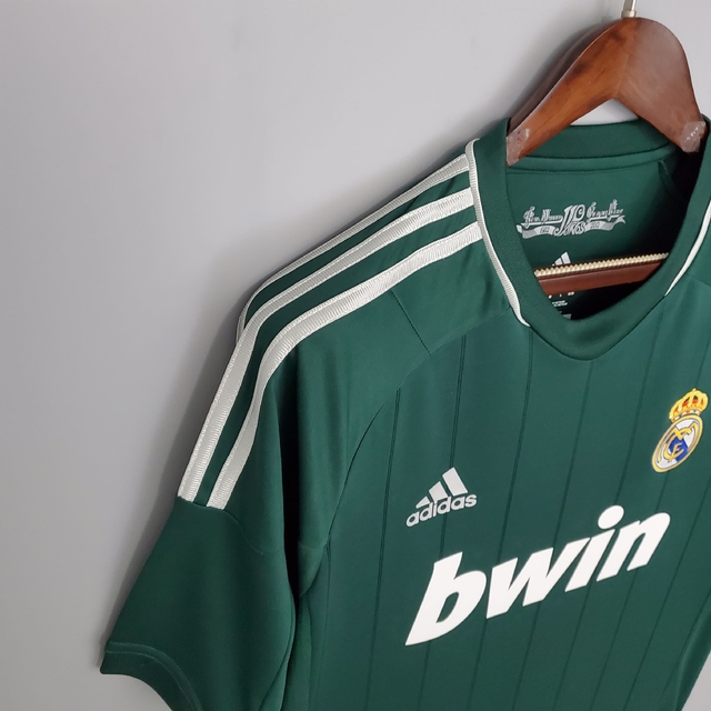 Camisa Real Madrid III - 2012/13 - Masculino (Retro) - Verde