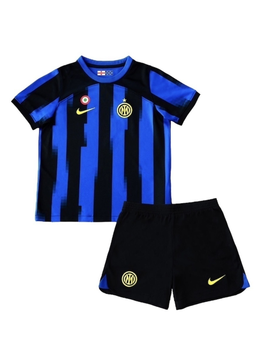 Kit Infantil Inter de Milão 2023 - Azul e Preto