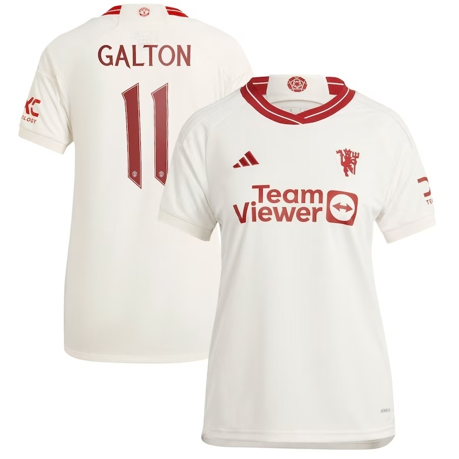 Camisa Pre Game Manchester United 2022 2023 Modelo Player Branca