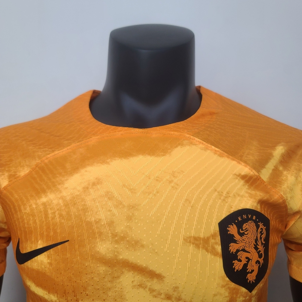 Camisa Holanda Treinamento 22/23 Laranja - Masculino Torcedor