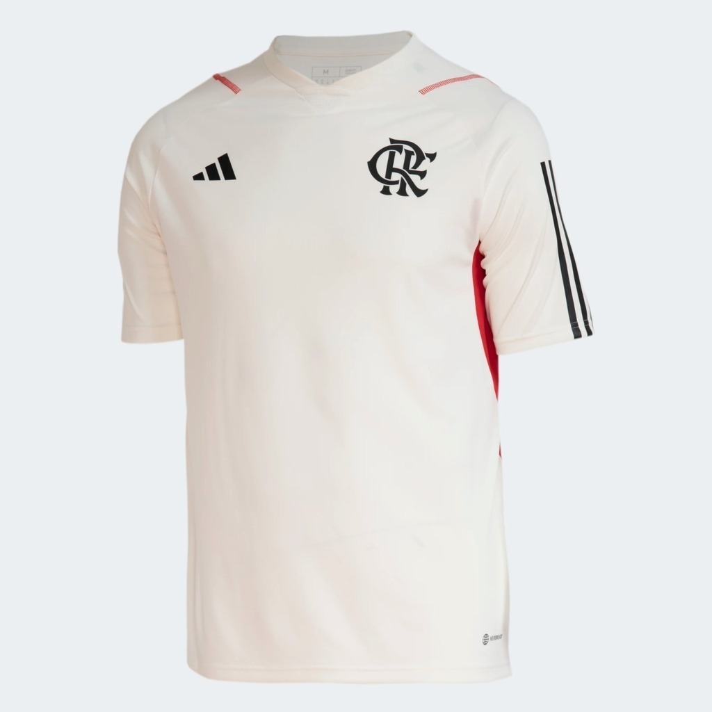 Camisa de Treino Flamengo 2023 - Masculina - Creme