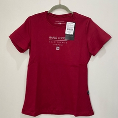 Camiseta Feminina HangLoose Vermelha - GG