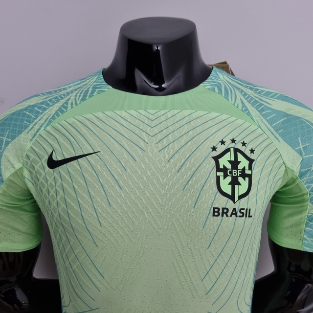 Camisa Seleção Brasil Treino 22/23 - Jogador - Nike - Verde