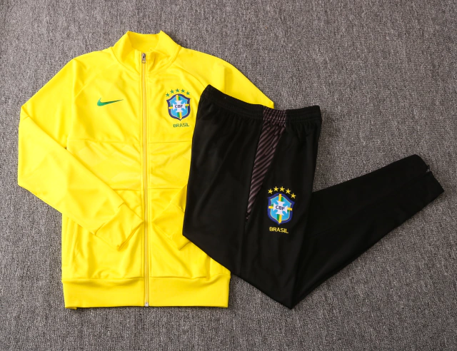 Agasalho Seleção Brasil 21/22 Nike - Amarelo