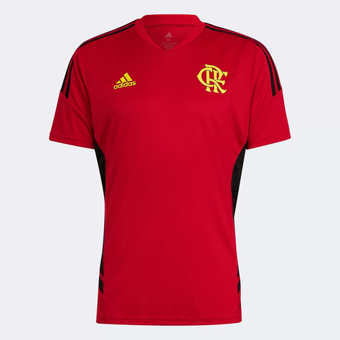 Camisa Flamengo Treino 22/23 - Adidas Masculina - Vermelho