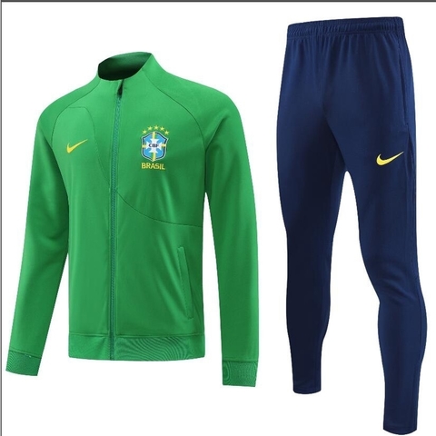 Agasalho Seleção Brasil Treino 21/22 Nike - Preto