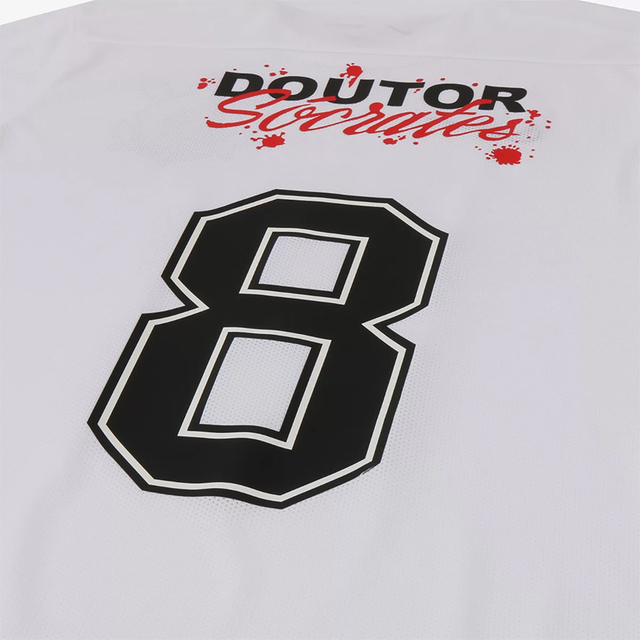 Camisa Corinthians Nike Doutor Sócrates Masculina - Edição Limitada - Branco