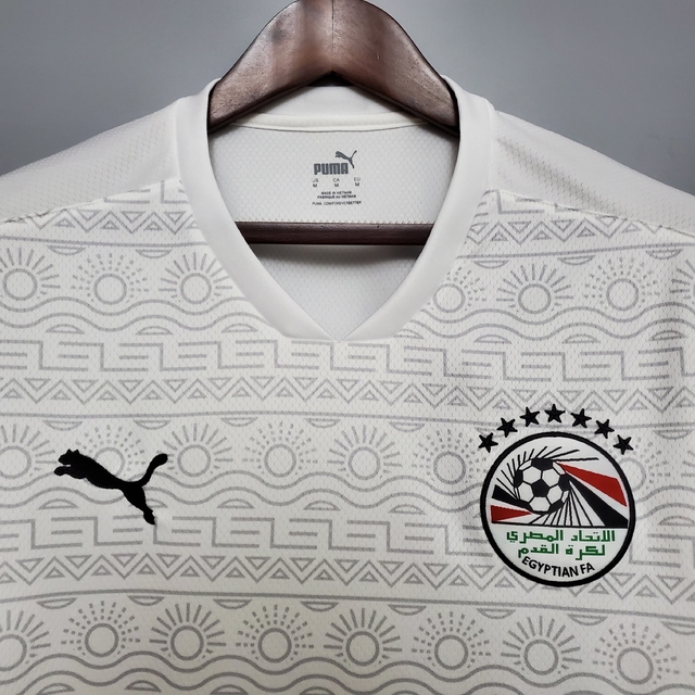 Camisa Egito Away 20/21 Torcedor Puma Masculina - Branca