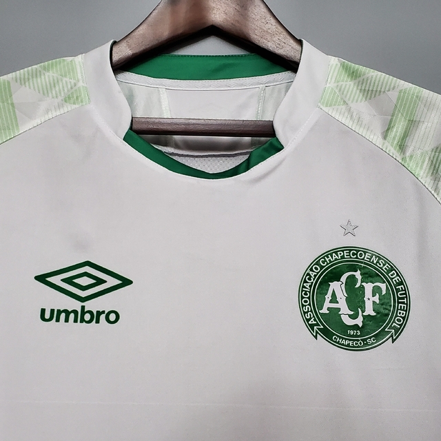 Camisa Chapecoense II 20/21 Torcedor Umbro Masculina - Branca