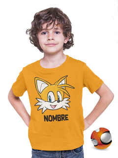 Playera Sonic Niño Cumpleaños Personalizada Todas Las Tallas