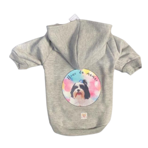 personalised pet moletom com capuz