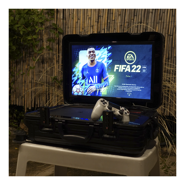 VALIJA DASSEL CON MONITOR PARA PS4 Y PS5