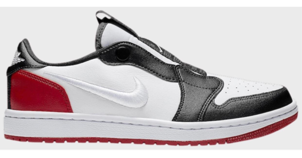 tênis nike air jordan 1 low black toe