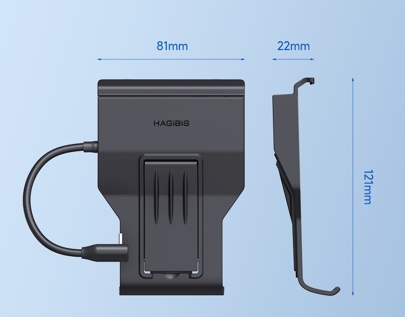 Docking Station Hagibis 4 em 1 para Steam Deck