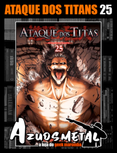 Ataque Dos Titãs - Shingeki no Kyojin - Vol. 25 [Mangá: Panini]