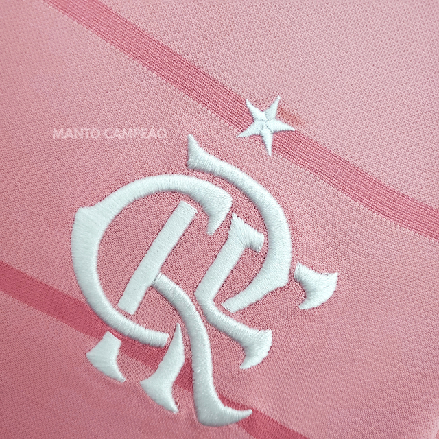 camisa do flamengo feminina 2022 outubro rosa