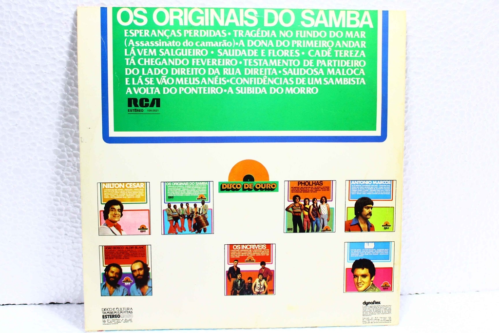 Lp Vinil - Os Originais Do Samba - Os Grandes Sucessos