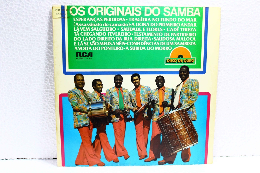 DISCO DE VINIL: LP OS ORIGINAIS DO SAMBA CANTA, ME