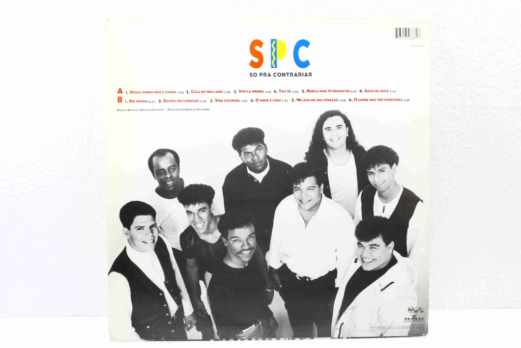 SÓ PRA CONTRARIAR - O SAMBA NÃO TEM FRONTEIRA - 1995 - RCA - D