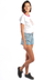 Camiseta Feminina Estampada - Flor em Aquarela - comprar online