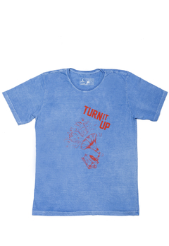Camiseta VAMVAKI Masculina Estampada - Turn it Up