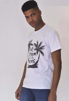 Camiseta Masculina Estampada - Under the Palms na internet