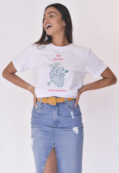 Camiseta Feminina Estampada - Friendzone - comprar online