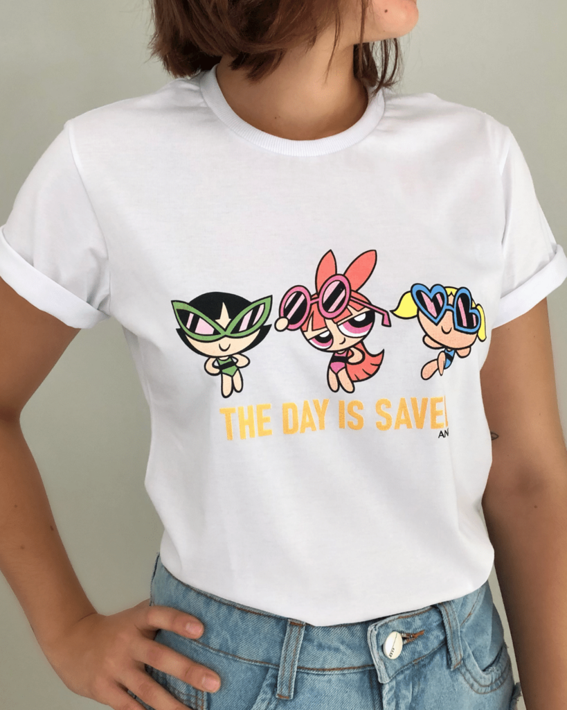 t shirts meninas super poderosas