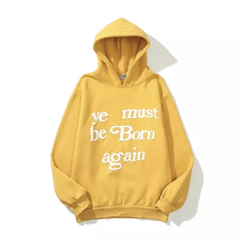 ye must be born again moletom com capuz pharrell