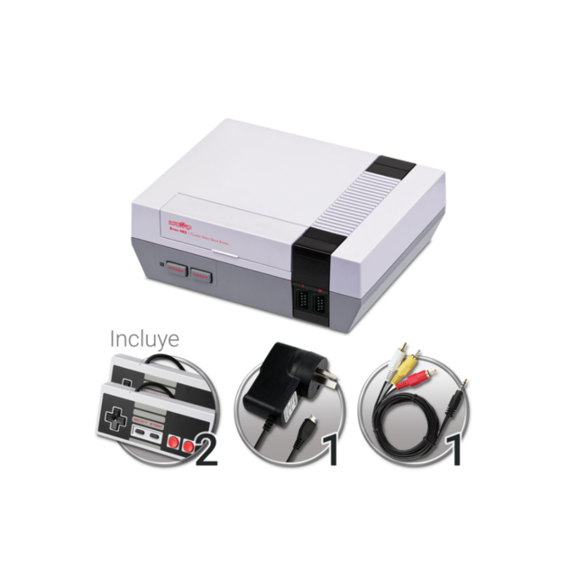 Consola VideoJuegos RetroNes tipo Nintendo AV 500 juegos
