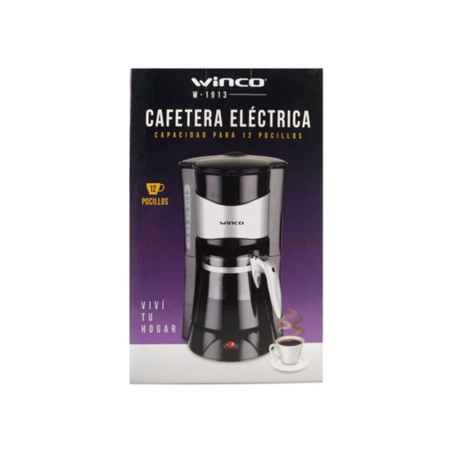 Cafetera Eléctrica de Filtro WINCO