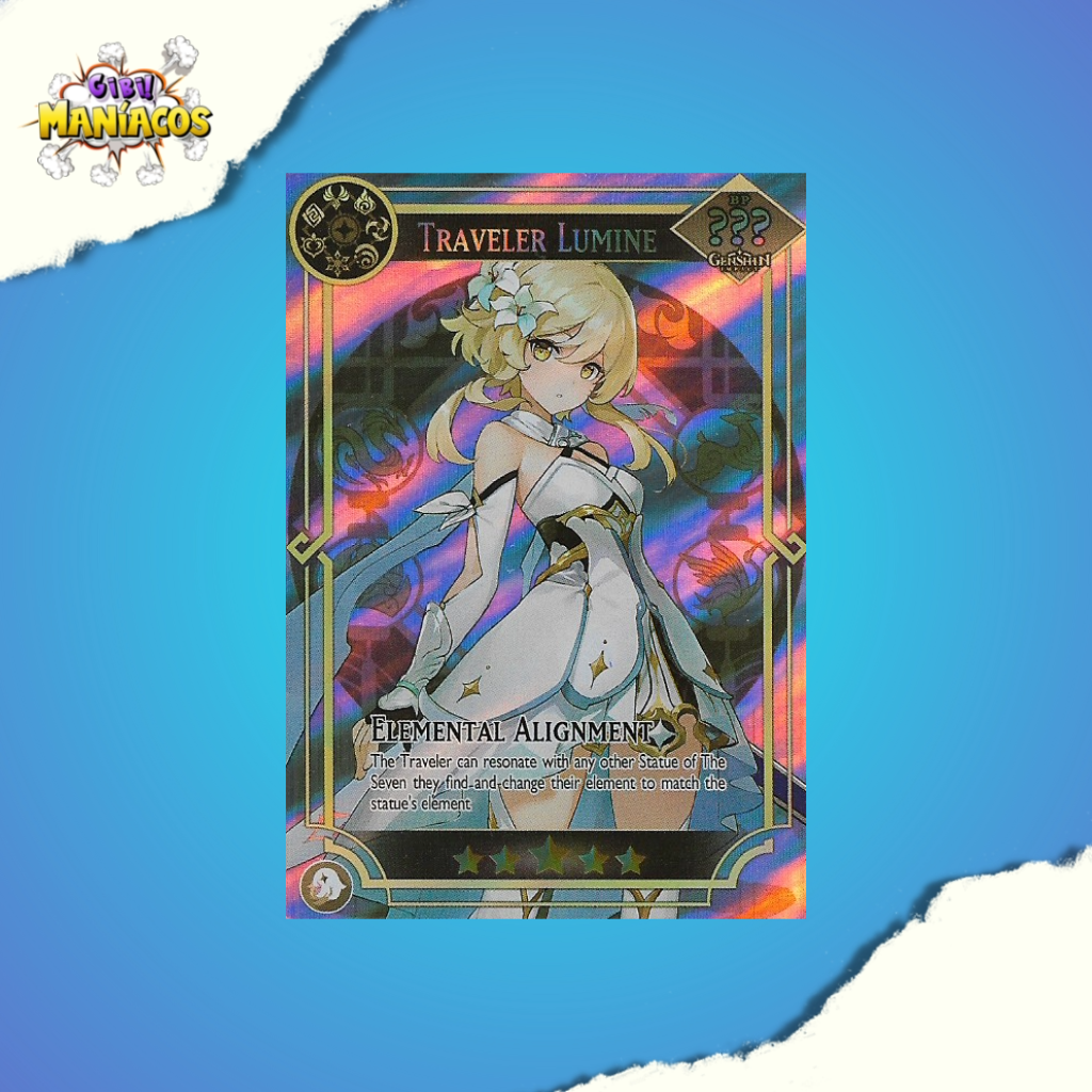 Card Genshin Impact - BP Traveler Lumine BP