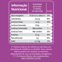 Farinha de Cará Roxo 200g - comprar online