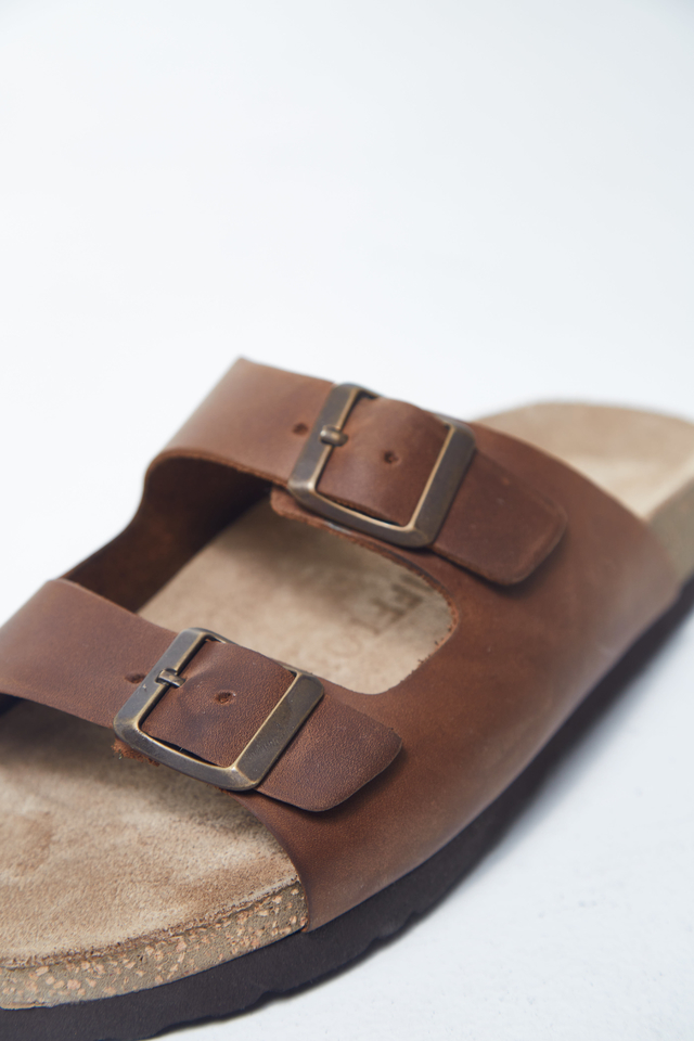 Sandalias Ojotas de cuero para mujer Clifftone Birkenstock en Live