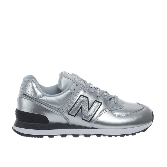 Zapatilla New balance 574 plateado