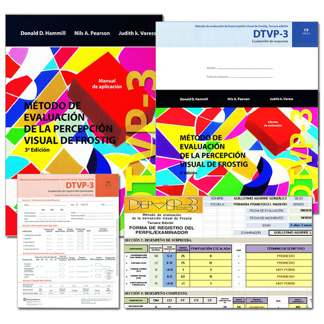 Dtvp 3 Método De Evaluación De La Percepción Visual De Frostig 9757