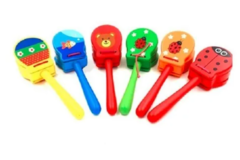 Castañuelas De Madera Iniciación Musical Ritmo