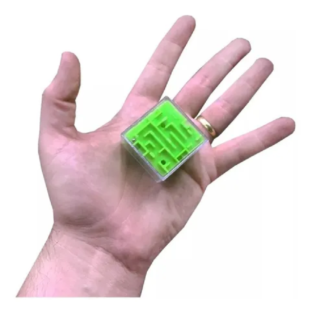 Laberinto 3D De Gran Tamaño – Cubo Mágico Con Bola De Acero, Rompecabezas De Lógica Para Entrenar La Concentración En Niños Y Adultos