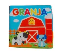 Mini Librito Didáctico Para Bebe De Tela Estimula El Lenguaj - comprar online